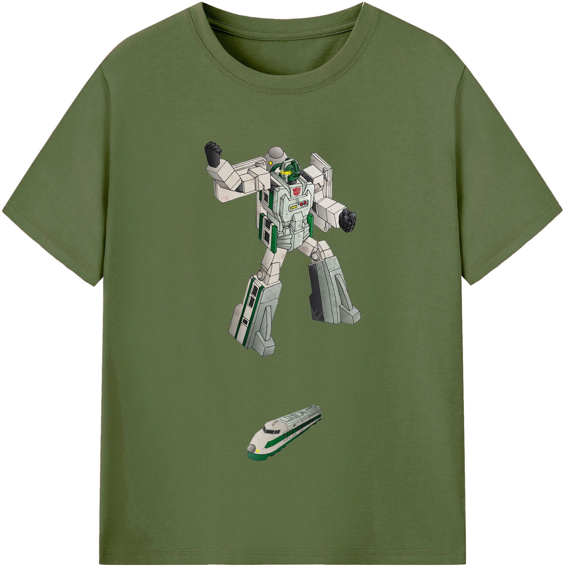 （画像用）  綿100％半袖Tシャツ（フロントプリント）